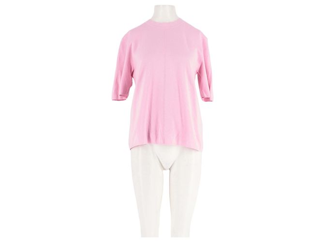 Eric Bompard Pink Cotton T-Shirt