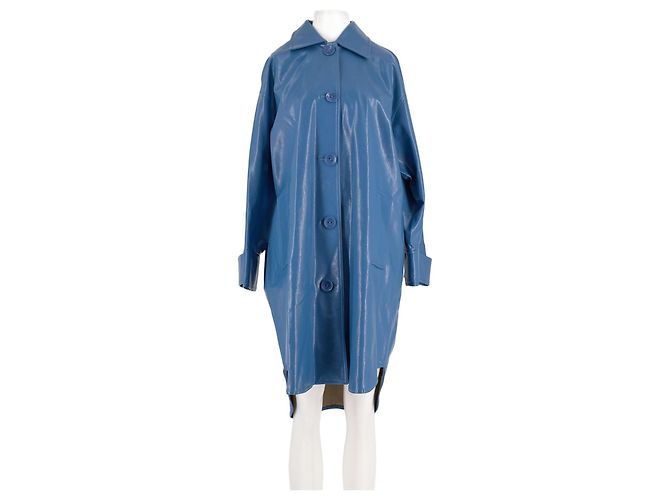 Autre Marque Casaco azul de viscose STAND STUDIO