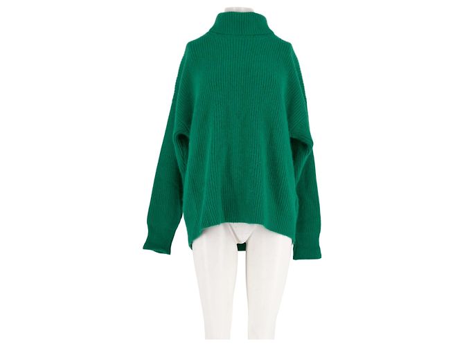 Autre Marque Pull en cachemire vert