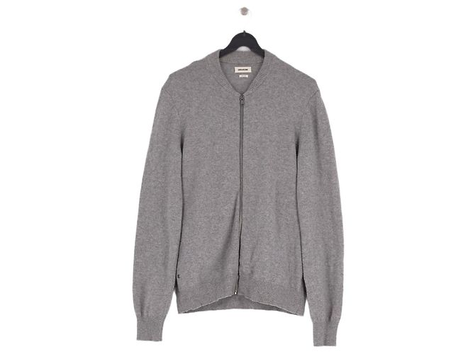 Zadig & Voltaire Gray Wool Cardigan