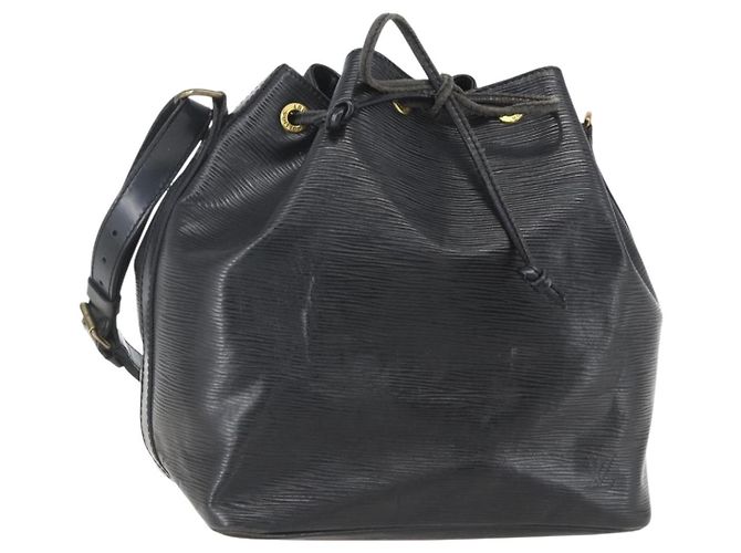 LOUIS VUITTON Borsa a tracolla Epi Petit Noe Nera M44102 LV