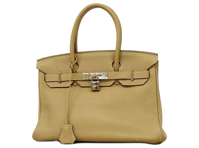 Hermès Sac à main Hermes Birkin 30 en cuir Togo