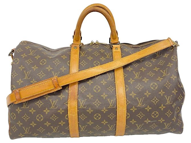 Louis Vuitton Boston Monogram Keepall Bandoulière 50