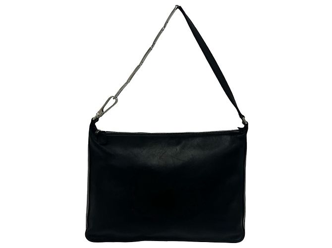 Fendi Black Leather Shoulder Bag