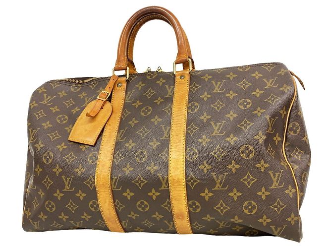 Louis Vuitton Boston Bag Monogram Keepall 45