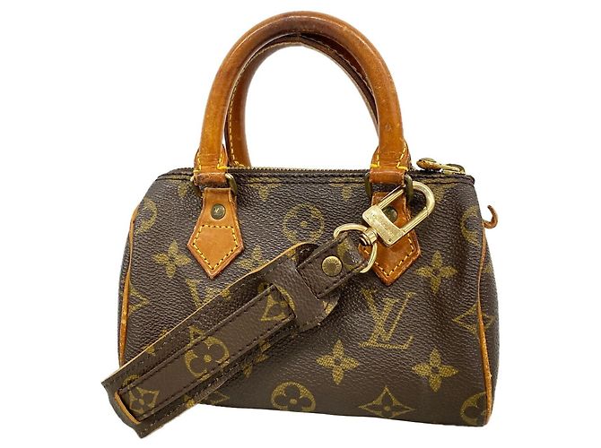 Bolsa de mão Louis Vuitton Monogram Mini Speedy