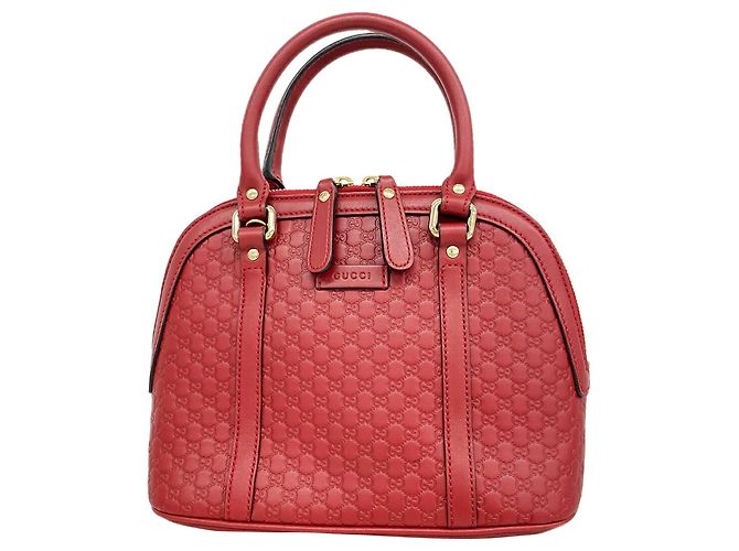 Borsa Gucci Microguccissima in Bordeaux