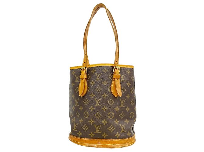 Saco Tote Louis Vuitton Monogram Bucket PM