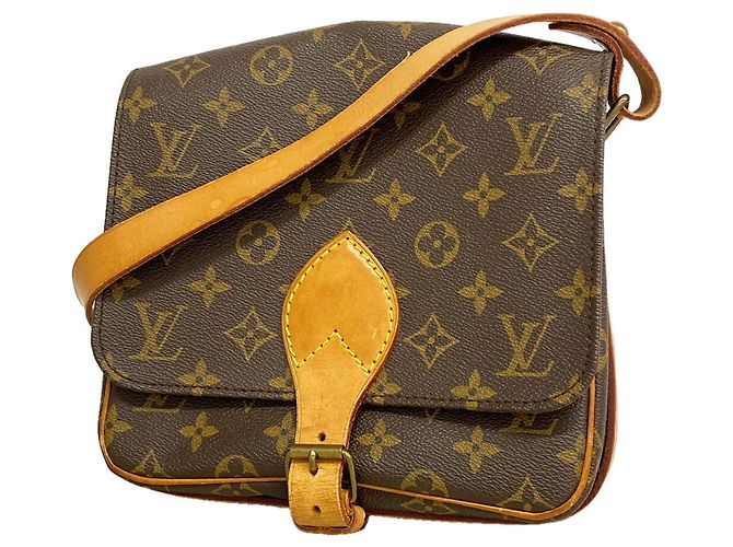 Borsa a tracolla Louis Vuitton Monogram Cartouchiere MM
