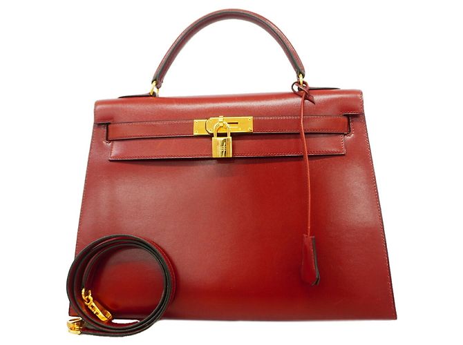 Hermès Sac à main Hermes Kelly 32 Box Calf