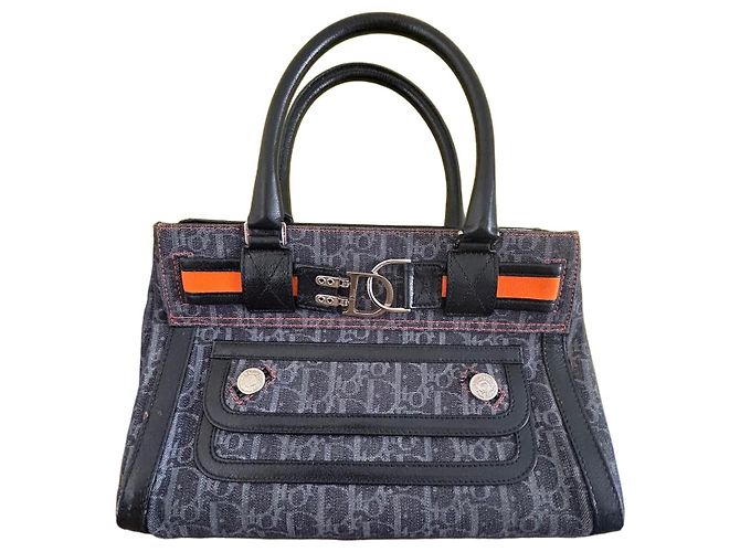 Sac cabas Dior Monogram Flight en toile enduite et cuir