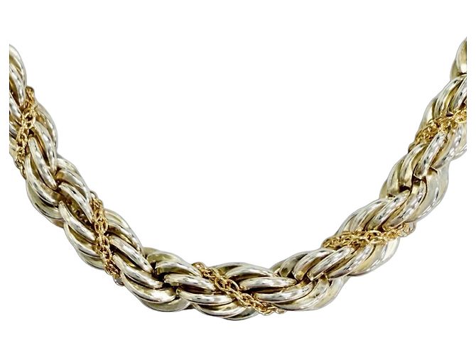 Autre Marque Collana lunga Tiffany 925 750 Twist Chain