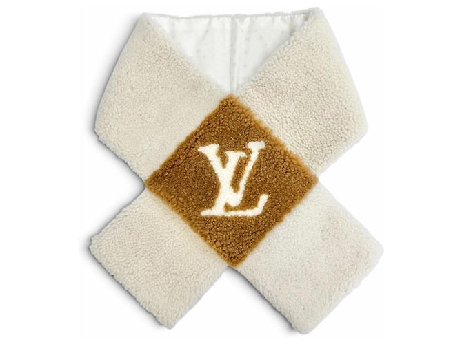 Louis Vuitton Neverfreeze Shirring Echarpe Stole