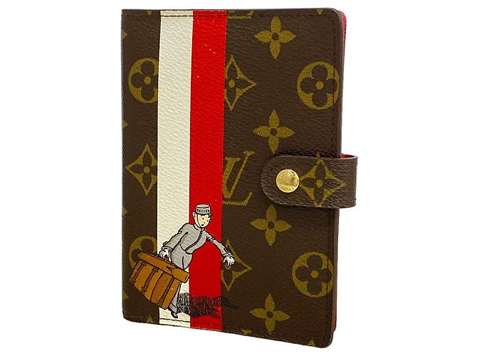 Louis Vuitton Monogram Groom Agenda PM Notebook Cover