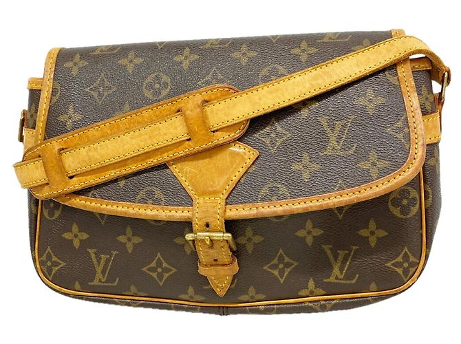 Bolsa de Ombro Louis Vuitton Monogram Sologne