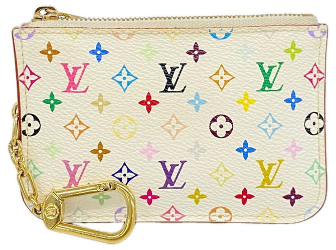 Louis Vuitton Monogram Multicolor Pochette Clé Wallet/Coin Case