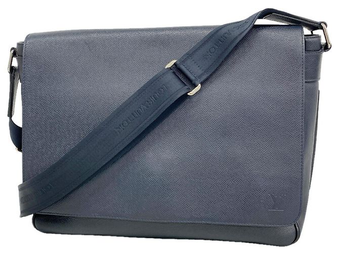 Borsa a tracolla Louis Vuitton Taiga Roman GM