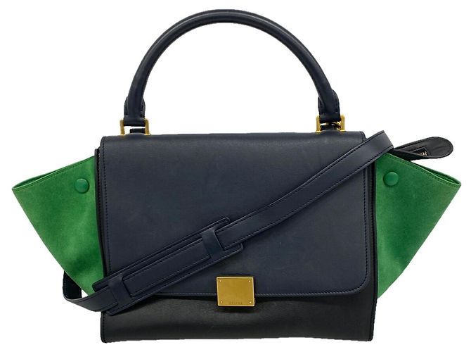 Céline Sac à main Celine Trapeze en cuir