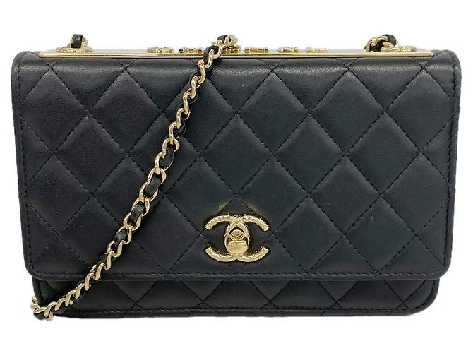 Chanel Matelassé Chain Shoulder Wallet