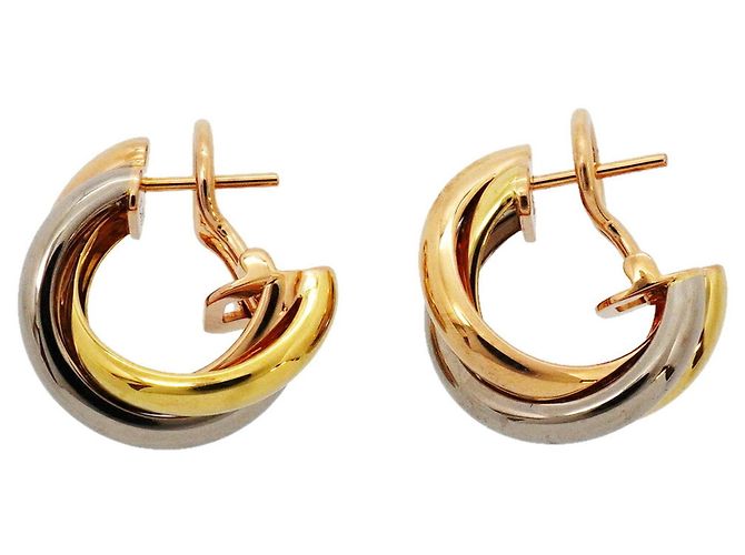 Boucles d'oreilles Cartier Trinity