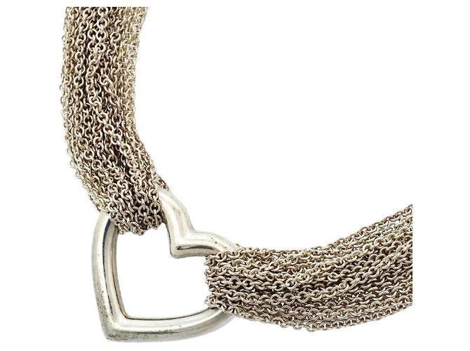 Autre Marque Tiffany & Co. Heart Toggle Halskette