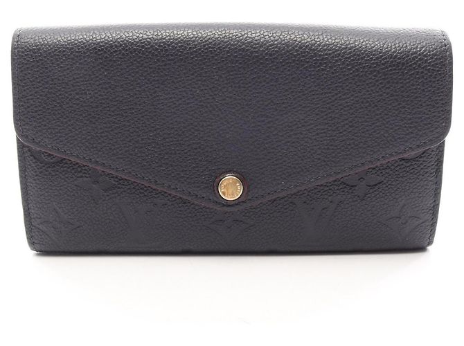 Louis Vuitton Portefeuille Sarah Monogram Empreinte Long Wallet