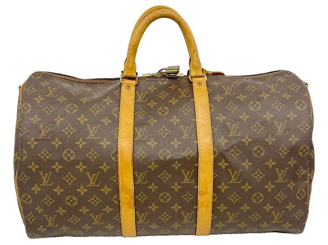 Louis Vuitton Boston Monogram Keepall Bandoulière 50