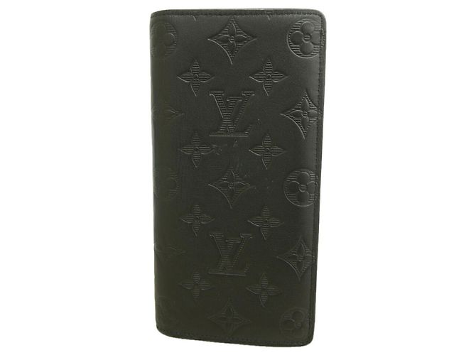 Louis Vuitton Monogram Shadow Portefeuille Brazza Long Wallet M62900