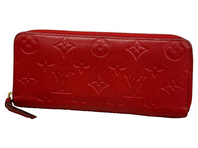 Louis Vuitton Monogram Empreinte Portefeuille Clemence Long Wallet