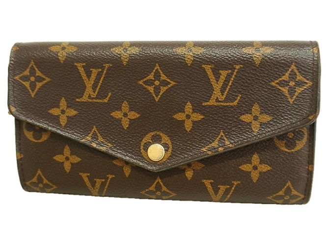 Louis Vuitton Monogram Portefeuille Sarah Long Wallet