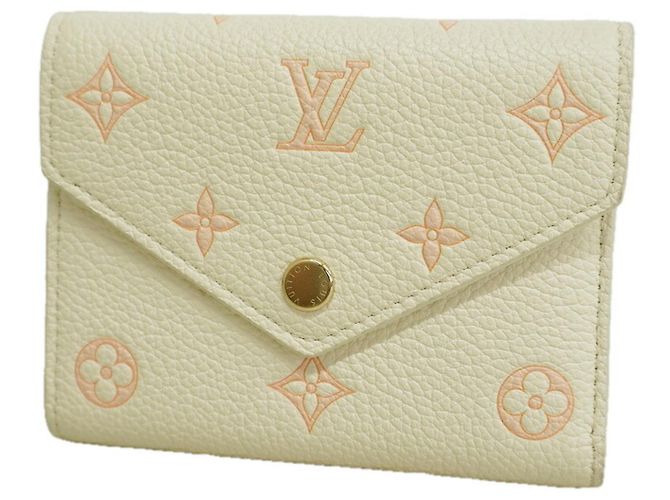 Cartera Louis Vuitton Tri-fold en Peach