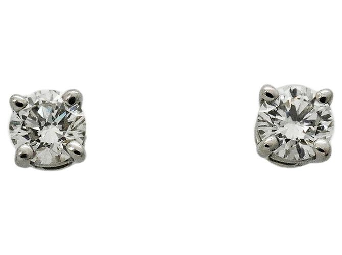 Autre Marque Brincos Solitaire Diamond de Tiffany & Co.