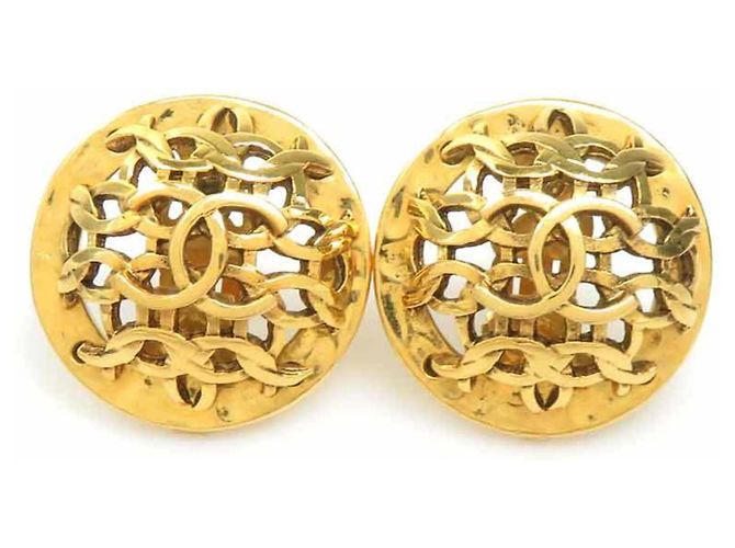 Orecchini a clip Chanel Gold
