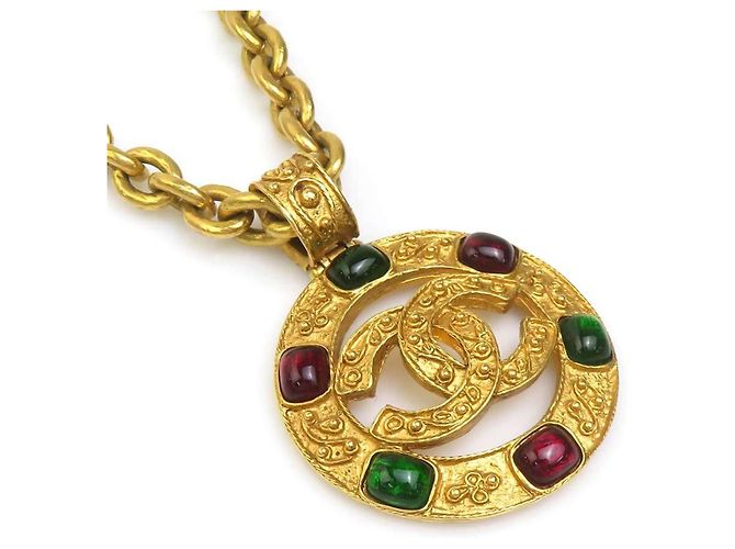 Collier Chanel Coco Mark