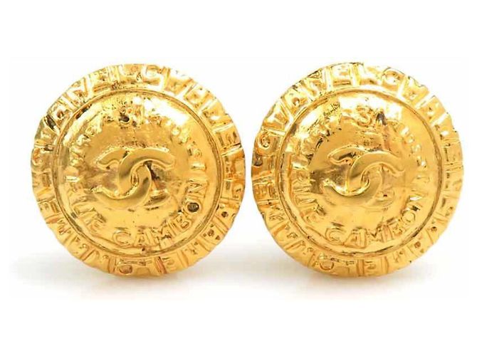 Timeless Orecchini a clip Chanel Gold