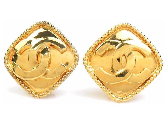 Orecchini a clip Chanel Gold