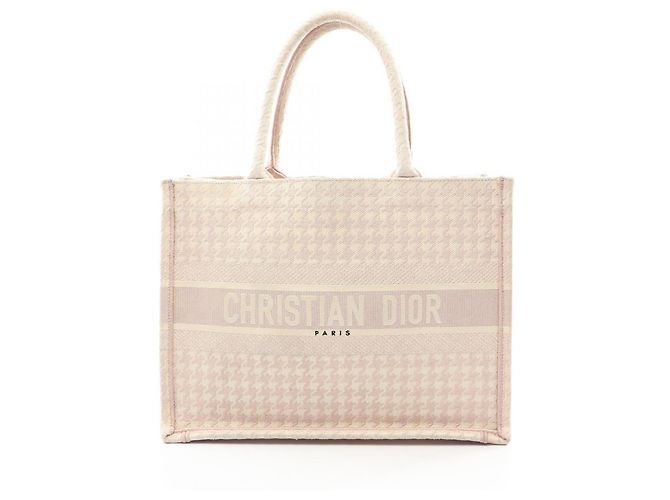 Borsa Christian Dior Dior Book Tote Medium Houndstooth