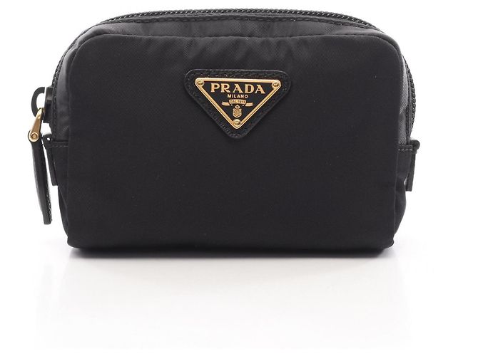 Saffiano Prada Black Handbag/Pouch