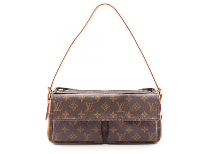 Borsa a spalla Louis Vuitton Vivacite MM Monogram