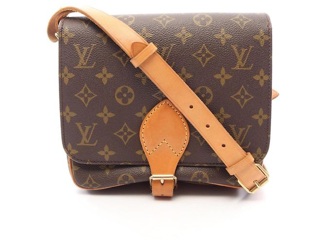 Bolsa de Ombro Louis Vuitton Cartouchiere MM Monogram