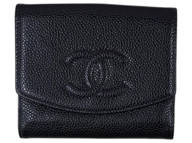Portafoglio bi-fold Chanel Coco Mark