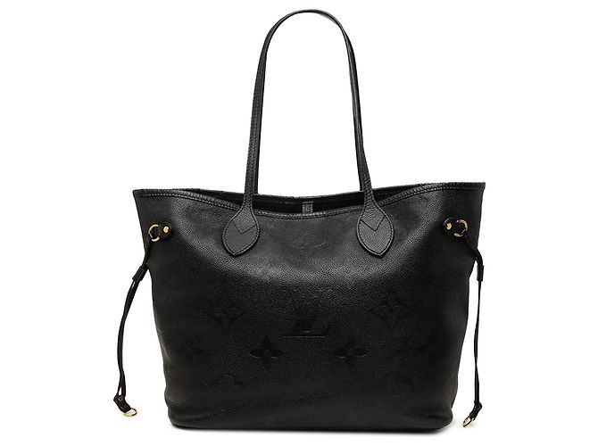 Louis Vuitton Black Monogram Giant Empreinte Neverfull MM