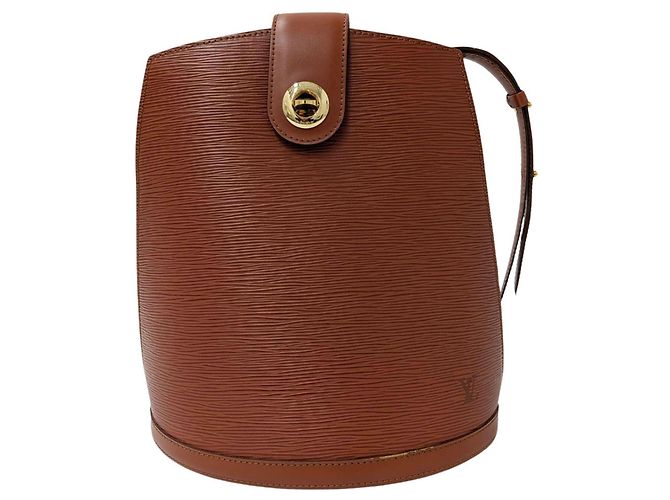 Bolsa de ombro Louis Vuitton em couro Epi