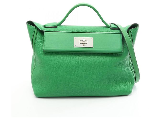 Hermès Hermes 24 Vanquatre 29 Bamboo 2-Way Handbag