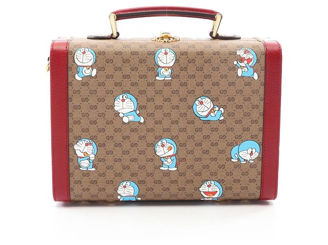 Bolsa de cosméticos Gucci Doraemon