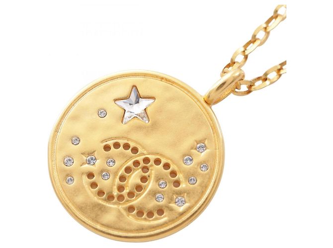 Collana a moneta Chanel Coco Mark Star