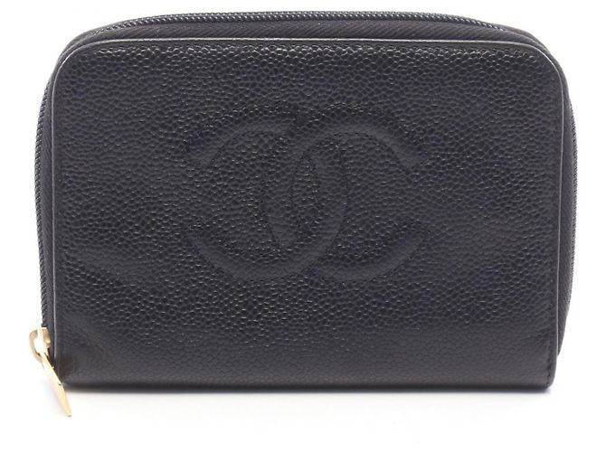 Chanel Coco Mark Round Wallet