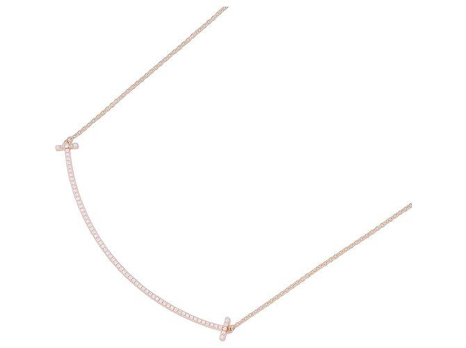 Autre Marque Colar com Pendente Tiffany & Co. T Smile