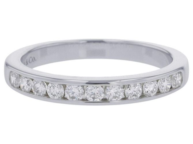 Autre Marque Tiffany & Co. Half Eternity Band Ring