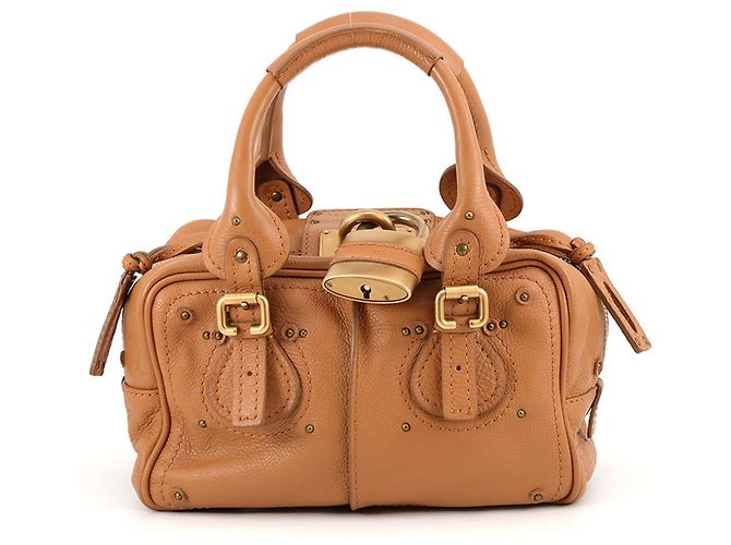 Sac à main Chloé Paddington Mini en cuir de veau